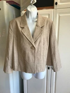 Blazer Merona para mujer talla XL tostado+ nuevo sin etiquetas  - Imagen 1 de 9