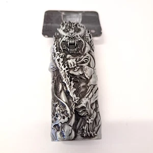 Lighter Case Holder Metal Steel - Screaming Demon - Picture 1 of 2
