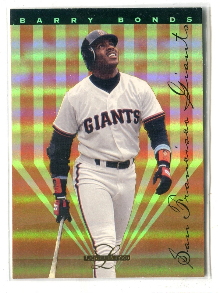 1995 Leaf Limited Barry Bonds GOLD PARALLEL INSERT #4 of 24 SF GIANTS - Image 1 of 1