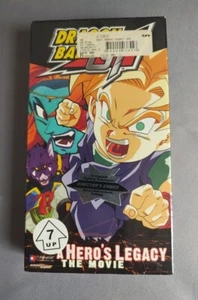 NEW SEALED - Dragon Ball GT: A Hero's Legacy The Movie VHS 2004 funimation anime - Imagen 1 de 9