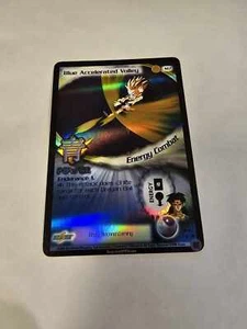 BLUE ACCELERATED VOLLEY FOIL DBZ DRAGON BALL Z - Picture 1 of 1