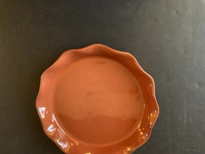 Plato redondo de inmersión en sal de terracota margarita de colección - Imagen 1 de 6