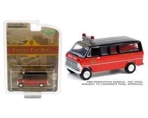 Greenlight 1969 Ford Club Wagon Chicago Fire Dept. Ambulance Hobby Exclusive - Picture 1 of 1