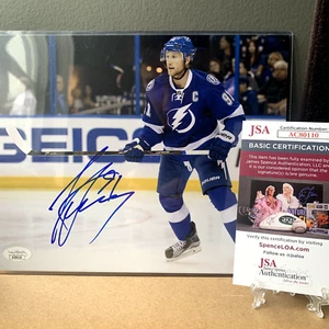 Steven Stamkos Hand Signed Tampa Bay Lightning 8x10 Photo AUTOGRAPH W/COA JSA - Picture 1 of 1
