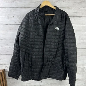 The North Face Men’s ThermoBall Eco Puffer Jacket Black Size 2XL - flaws - Picture 1 of 13