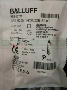 QTY:1 New For Balluff proximity switch sensor BES M30MI1-PSC22B-S04G - Afbeelding 1 van 2