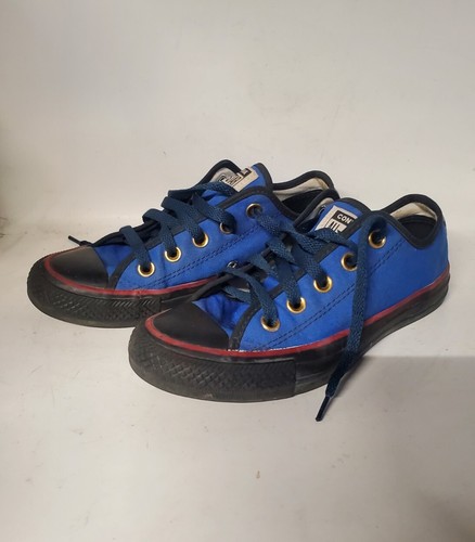 Top basso blu Converse You Custom All Cheetah Womans's 5 linea pizzo taglia 5