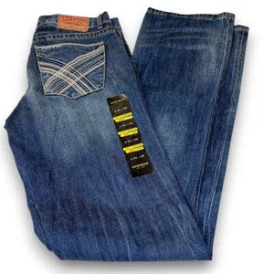 STETSON 1014 Rocker Fit Bootcut Jeans Style 11-004-1014-4082 BU Mens Size 34x38 - Picture 1 of 21