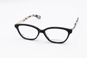 Telaio KATE SPADE CAMELIA/F ANW nero lucido/tartaruga 52-15-140 con custodia C175 - Foto 1 di 18
