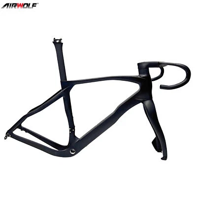 Airwolf Carbon Gravel Rahmen 700x45c Aero Fahrrad Off-Road Rennrad GREVIL G001 - Bild 1 von 4