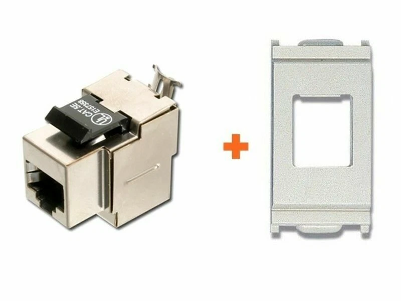Digitus presa di rete cat.5e stp vimar idea bianco bianca rj45 - Immagine 1 di 1