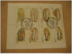 Oman 1972 Cancel Bloc 8 Stamp Sheet Salmon Trout Sewen ... River Fishes Fish Poi
