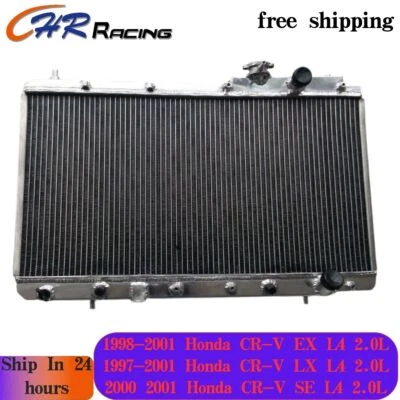 Radiador de aluminio PARA HONDA CR-V CRV RD1 EX LX SE 2.0L L4 B20B/B20Z 1997-2001 AT Foto 1 de 4