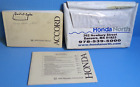 99 1999 Honda Accord Sedan owners manual