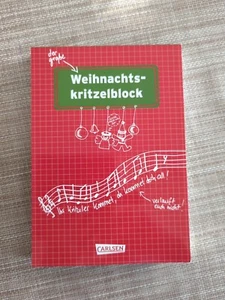 Weihnachtskritzelblock, Carlsen- Verlag, NEU! - Bild 1 von 5