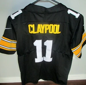 Chase Claypool Nike On Field Jersey NFL Pittsburgh Steelers #11 - Youth Medium - Picture 1 of 10