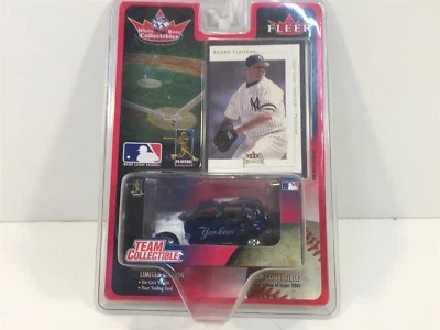 2001 年 PT Cruiser Fleer 白玫瑰 Roger Clemens 洋基队 全新带盒 — 第 1/4 张图片