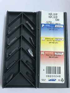 ISCAR HGPL 3015Y IC908 ORIGINAL Made in Israel NEW 10 pcs. - Picture 1 of 2