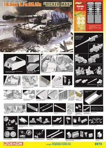 Dragon 1/35 Dragon 10.5cm K.Pz.Sfl.lVa DICKER MAX - Picture 1 of 1