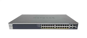 Netgear S3300-28X-PoE+ GS728TXP Gigabit PoE+ Switch with PoE+ - Bild 1 von 2