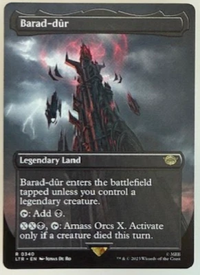 Barad-dur (0340) (Borderless) Universes Beyond: the Lord of the Rings: Tales of - Image 1 of 2