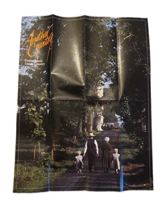 Póster desplegable Pennsylvania Dutch Country 22x17" guía de viaje 1986 - Imagen 1 de 4