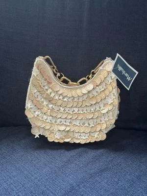 Monedas de pescado conchas marinas verano bolso con cuentas playa viral India nuevo con etiquetas TikTok Marshall’s Foto 1 de 2