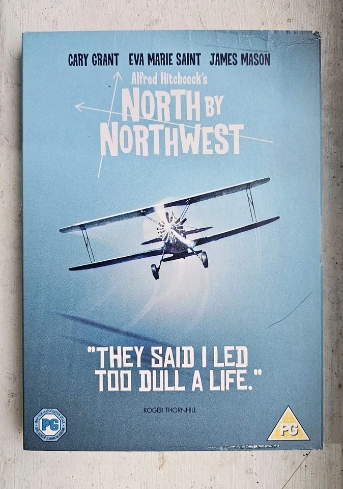North By Northwest (Warner Bros. Iconic Moments DVD Rare Sleeve / Slip Cover 08) - Image 1 of 3