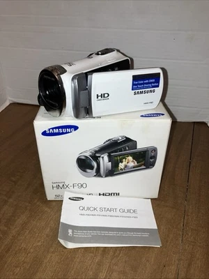 Samsung HMX-F90 Camcorder HDMI 52x Optical Zoom HD Video Camera  - Image 1 of 4