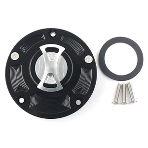 Cubierta de tapa de tanque de combustible pajarita para Benelli BJ250 TNT 300 600 502C 752S BN302 plateada - Imagen 1 de 4