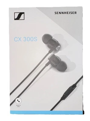 Sennheiser CX 300S In-Ear Kopfhörer Schwarz OVP Klinke Kabelkopfhörer B-WARE DE