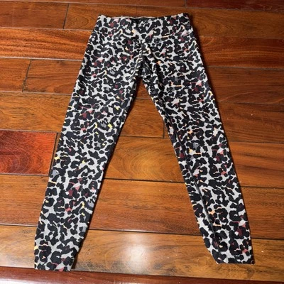Calvin Klein Performance Wick Leggings Size Small Leopard Print Activewear 7/8 - Image 1 of 4