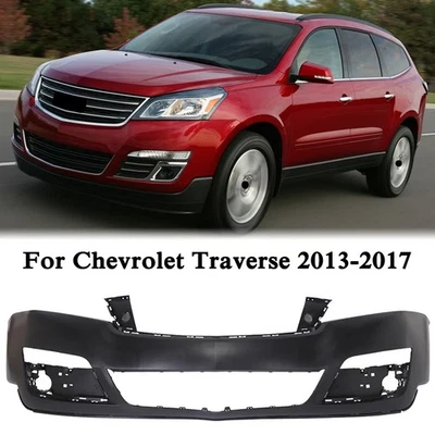 Bumper Cover Fit For 2013-2017 Chevrolet Traverse Black Front Upper Foto 1 de 4