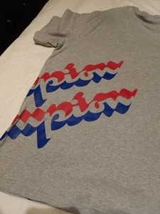 Vintage CHAMPION Mens T-Shirt. Grey. Short sleeve. 2xl - Picture 1 of 7