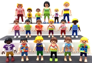 Playmobil Children Girl Boy & Women Mom City Life Modern Dollhouse Figures Z12 - Picture 1 of 2