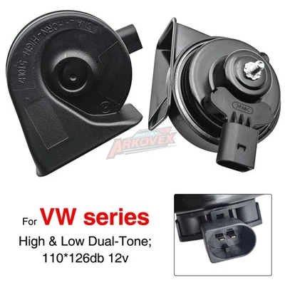 For VW Volkswagen Horn High Tone Jetta Rabbit Golf GTI GLI 2006-2018 5Q0951221D - Изображение 1 из 4