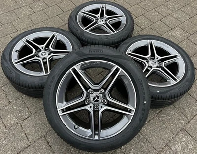 4 ORIGINAL 19" ALU SOMMERRÄDER MERCEDES S-KLASSE W223 AMG A2234011300 2023 NEU - Bild 1 von 4