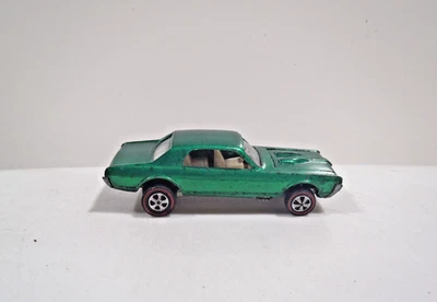 1968 Redline Hot Wheel - CUSTOM COUGAR - US /  GREEN - Image 1 of 4