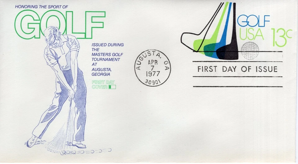 HONORING THE SPORT OF GOLF - 1977 - FW399 - Image 1 of 1