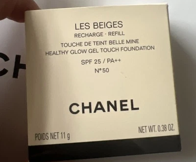 Chanel Les Beiges Healthy Glow Gel Touch Foundation refill Limited No 50 Neu - Bild 1 von 2