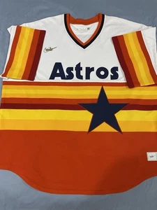 Houston Astros Nike White Official MLB Cooperstown Collection Jersey 4XL - Picture 1 of 6