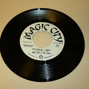 FUNK 45RPM RECORD - MAD DOG & THE PUPS - MAGIC CITY 4519 - STEREO PROMO - Picture 1 of 1