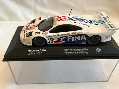 Minichamps 1.43 McLaren BMW LeMans'97 BMW Motorsport Team Dealer Edition. Foto 1 de 4