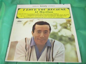 Al Martino: I Love You Because LP Capitol 1914 Stereo 1963 - Imagen 1 de 4