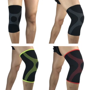 Hombres Rodillera Soporte Fitness Deportes Manga Corta Rodillera Protector Equipo de Protección - Imagen 1 de 11