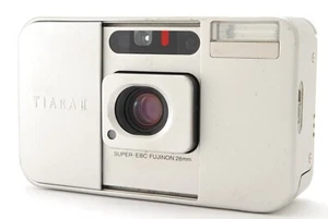 【N MINT+++】Fujifilm Tiara II 35mm Point & Shoot Film Camera 28mm Lens From JAPAN - Picture 1 of 12