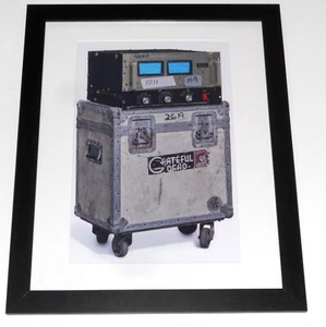 Framed POSTER Grateful Dead McIntosh MC2300 Amp/Case Print 23"x20" Wall of Sound - Picture 1 of 4
