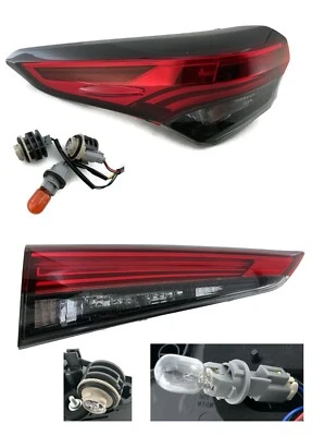 DRIVER SIDE SET OF INNER & OUTER TAIL LIGHT FITS FOR 2020-2023 TOYOTA HIGHLANDER Foto 1 de 3