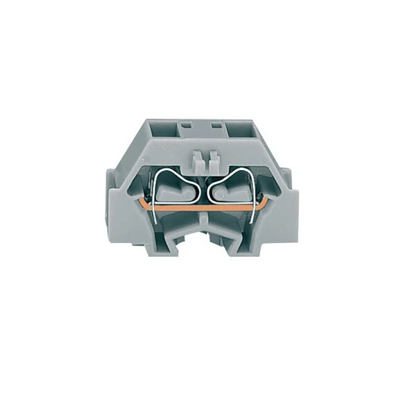 WAGO 260-331 4 Conductor 18A Through Terminal Block Fixing Flange Grey - Image 1 of 1