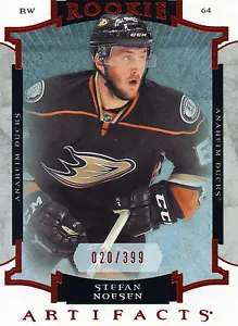 Stefan Noesen 15/16 UD Artifacts Rookie Ruby #167. Further numbered 020/399. - Picture 1 of 1